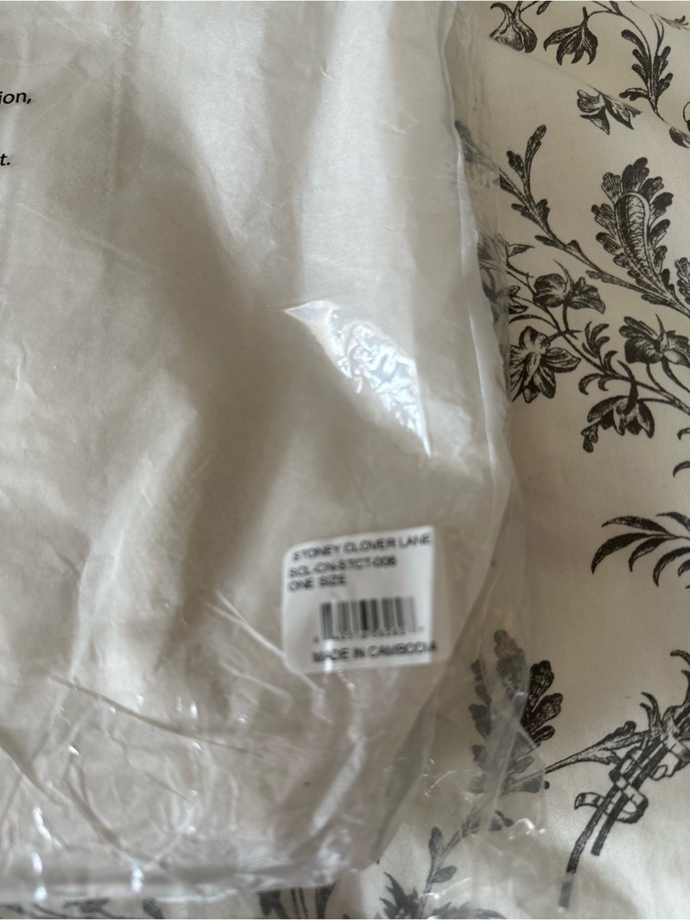 Stoney Clover Lane Small Canvas Tote NWT - Picture 2 of 6